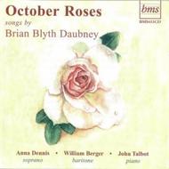 October Roses: Songs by Brian Blyth Daubney