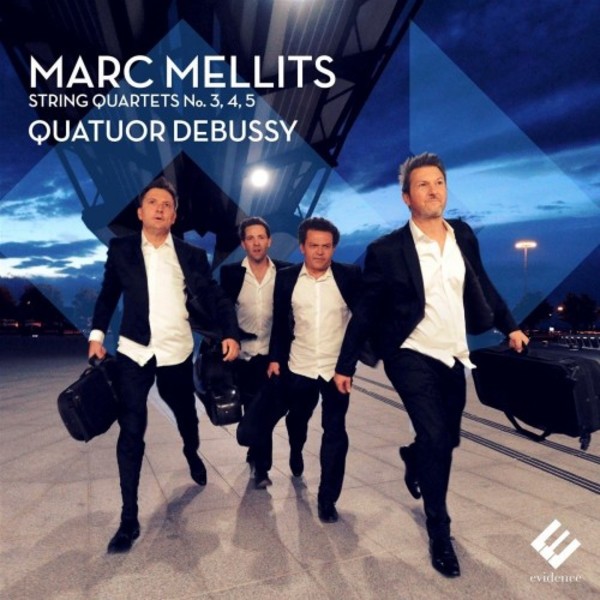 Marc Mellits - String Quartets 3-5 | Evidence Classics EVCD033