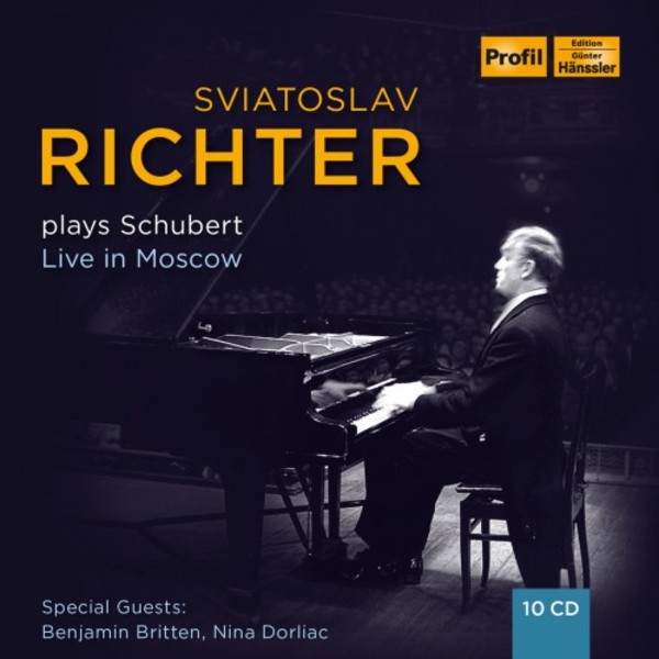 Sviatoslav Richter plays Schubert: Live in Moscow