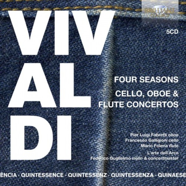 Vivaldi - Four Seasons, Cello, Oboe & Flute Concertos