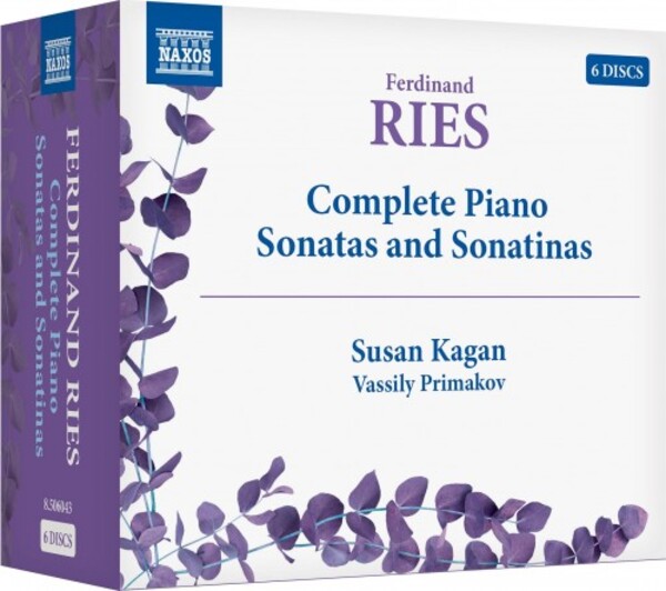 Ries - Complete Piano Sonatas and Sonatinas | Naxos 8506043