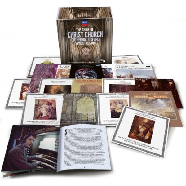 Simon Preston & Christ Church Cathedral Choir: Complete Argo & LOiseau-Lyre Recordings | Decca 4852118