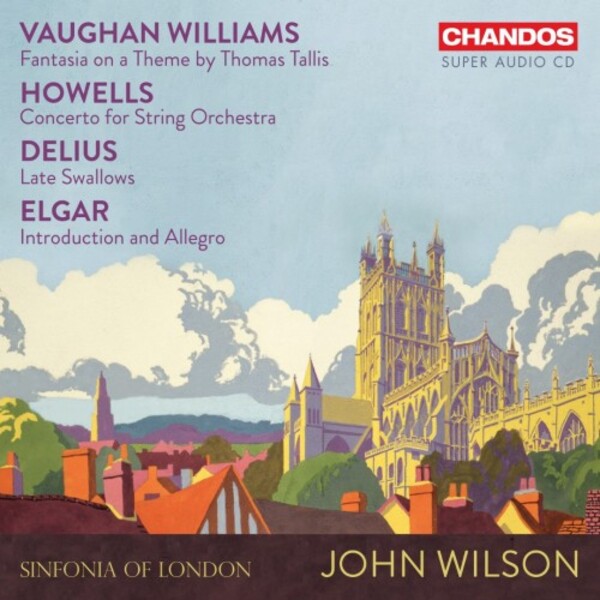 Vaughan Williams, Howells, Delius, Elgar - Music for Strings | Chandos CHSA5291