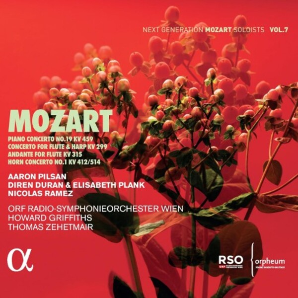 Mozart - Piano Concerto no.19, Flute & Harp Concerto, Horn Concerto no.1 | Alpha ALPHA1001