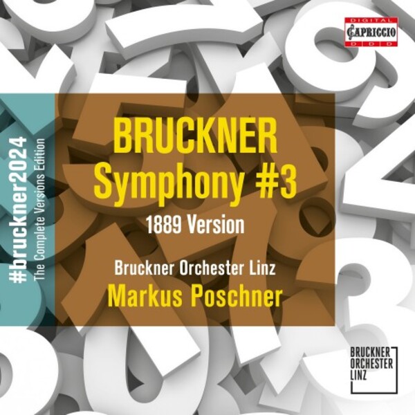Bruckner - Symphony no.3 (1889 version) | Capriccio C8088