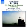 Ritter - Six Quartets for Bassoon and Strings Op 1