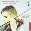 Works for Violin and Piano