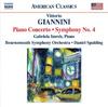 Giannini - Piano Concerto, Symphony No.4
