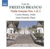 Branco - Violin Sonatas Nos 1 & 2, Prelude