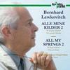 Bernhard Lewkovitch - All My Springs 2