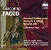 Giacomo Facco - Pensieri Adriarmonici Vol.1: Concerto a 5 Nos 1-6
