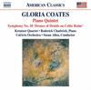 Gloria Coates - Piano Quintet, Symphony no.10