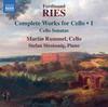Ries - Complete Works for Cello Vol.1