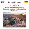 Albeniz - 4-Hand Piano Music: Rapsodia espanola, Suite espanola, etc.
