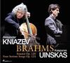 Brahms - Sonatas op.120 & Four Serious Songs op.121 (arr. for cello)