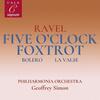 Ravel - Five o�Clock Foxtrot: Bolero, La Valse, etc.