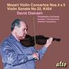 Mozart - Violin Concertos 4 & 5, Violin Sonata K454