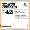 Musica Viva 42: Klaus Ospald