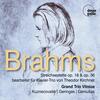Brahms - String Sextets arr. for Piano Trio