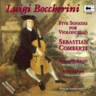 Boccherini - Five Sonatas for Cello and Continuo | Cello Classics CC1001