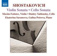 Shostakovich - Violin Sonata, Cello Sonata, etc | Naxos 8557722