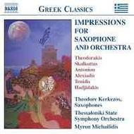 Greek Classics - Impressions for Saxophone and Orchestra | Naxos - Greek Classics 8557992