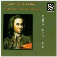 J S Bach - Original Piano Roll Recordings | Dal Segno DSPRCD032