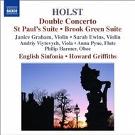 Holst - Double Concerto, St Pauls & Brook Green Suites, etc | Naxos 8570339