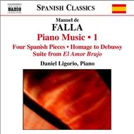 Spanish Classics: Falla - Piano Music Volume 1 | Naxos 8555065
