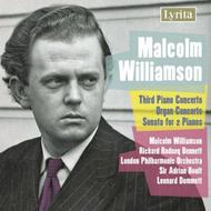 Malcolm Williamson - Piano Concerto no.3, etc | Lyrita SRCD280
