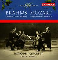 Brahms  - Clarinet Quintet / Mozart - String Quartet