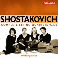 Shostakovich - Complete String Quartets Vol 5 | Chandos CHAN10248