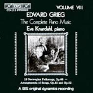 Grieg - Complete Piano Music Volume 8 | BIS BISCD111