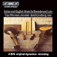 Italian and English Music for Recorder and Lute