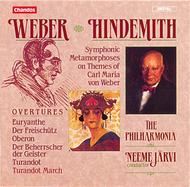Weber - Five Overtures | Chandos CHAN8766