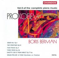 Prokofiev - Piano Music Vol 5 | Chandos CHAN9017