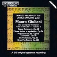 Giuliani � Complete Works for Flute and Guitar � Volume 3 | BIS BISCD413