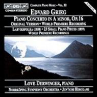 Grieg - Piano Concerto, Larviks-Polka, Small Piano Pieces | BIS BISCD619