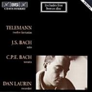 Telemann / J S Bach / CPE Bach - Recorder Music | BIS BISCD675