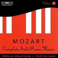 Mozart  Complete Solo Piano Music  Volume 7