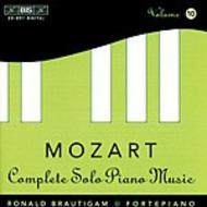 Mozart  Complete Solo Piano Music  Volume 10 | BIS BISCD897