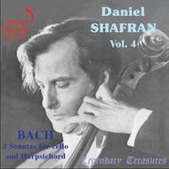 Daniel Shafran vol.4 - Bach Sonatas for Cello and Harpsichord | Doremi DHR7853