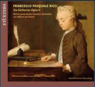 Ricci - 6 Sinfonias Opus II