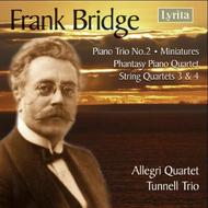 Frank Bridge - String Quartets 3 & 4, Piano Trio No.2 | Lyrita SRCD302