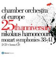 Chamber Orchestra of Europe 25th Anniversary Edition - Mozart Symphonies 38-41 | Warner 2564630672