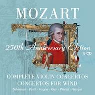 Mozart - Violin Concertos, Wind Concertos (250th Anniversary Edition)