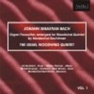 J S Bach - Organ Favourites arranged for Woodwind Quintet | Meridian CDE84545