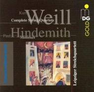 Weill / Hindemith - Complete String Quartets | MDG (Dabringhaus und Grimm) MDG3071071