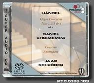 Handel - Organ Concertos nos. 1, 2, 3 & 4 | Pentatone PTC5186103