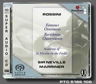 Rossini - Famous Overtures | Pentatone PTC5186106
